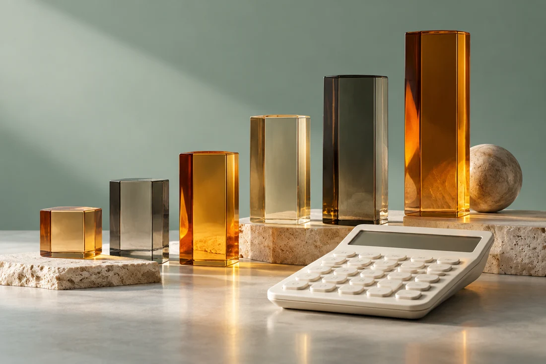 Conceptual still life representing analysis