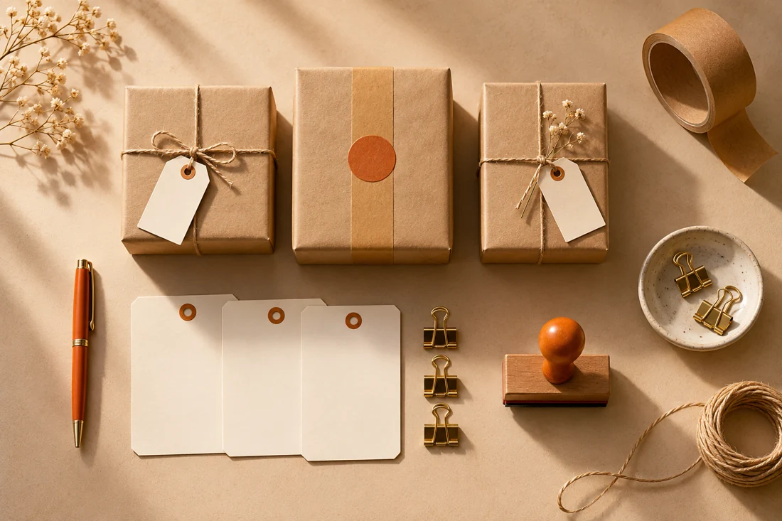 Conceptual still life representing operations