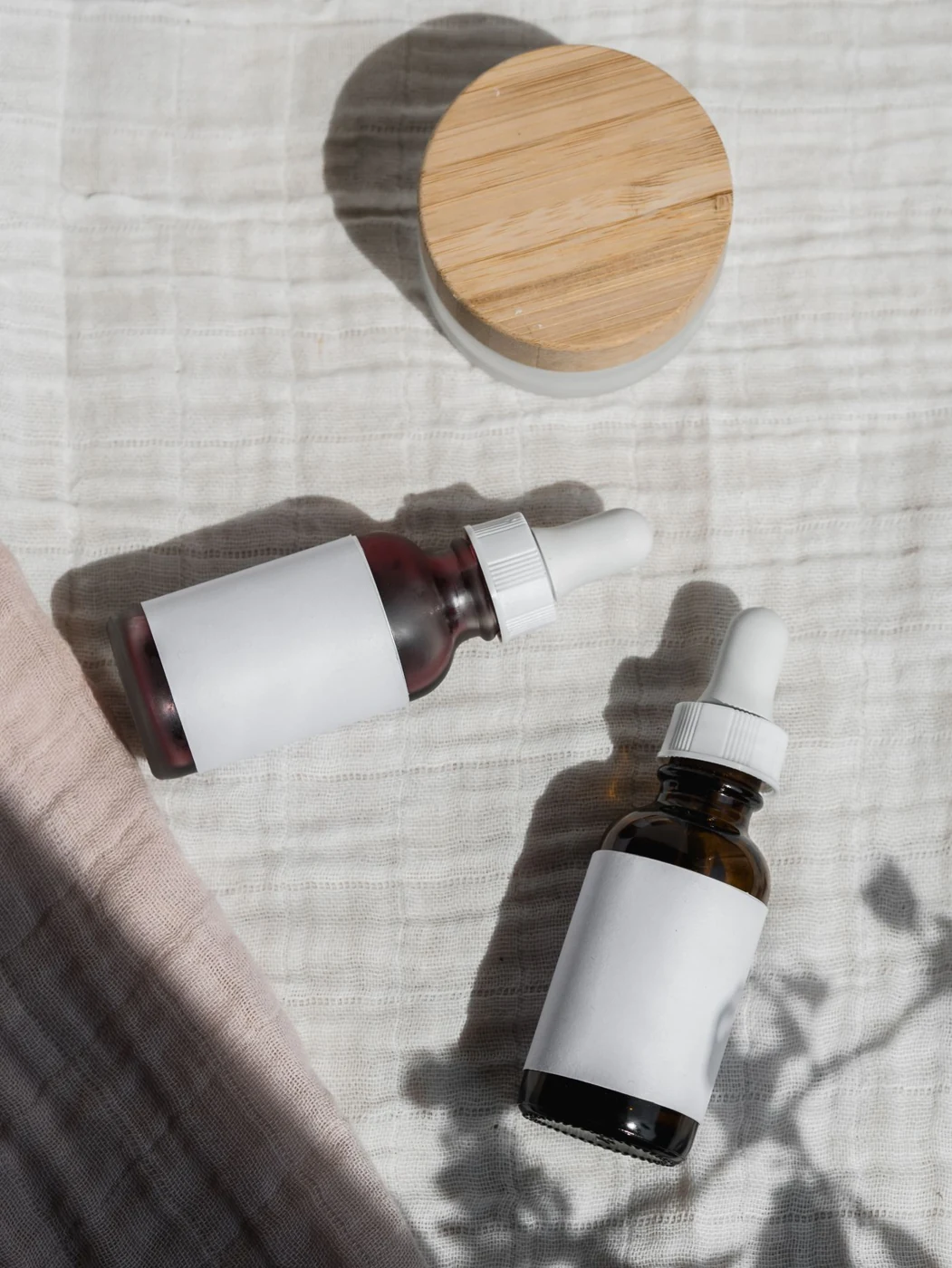 Product photography and packaging; illustrative stock photograph